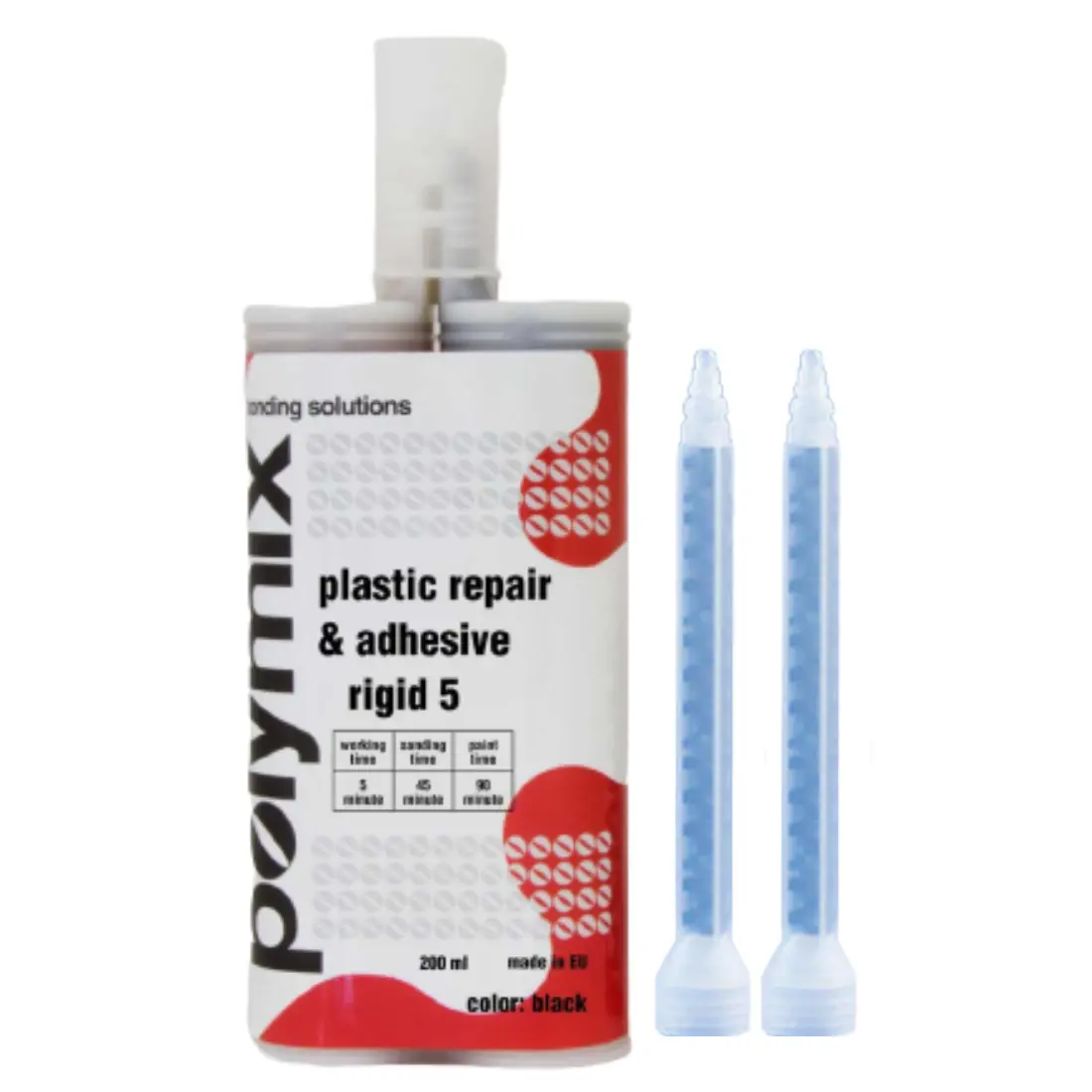 Polymix Plastic Repair & Adhesive Rigid 5 (50Ml & 200Ml) 2