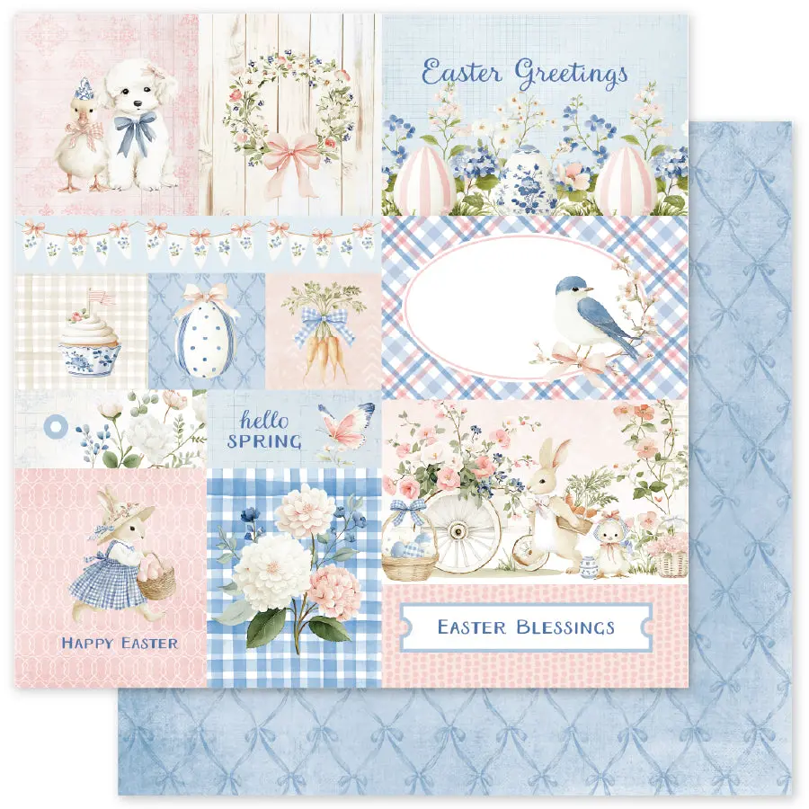 Primrose Garden Easter A 12X12 Paper (12 Pc Bulk Pack) 36043 1