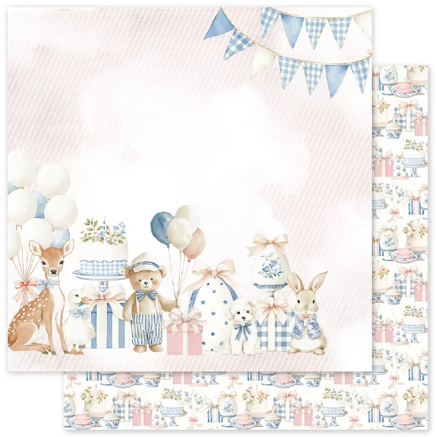 Primrose Garden Easter B 12X12 Paper (12 Pc Bulk Pack) 36046 1