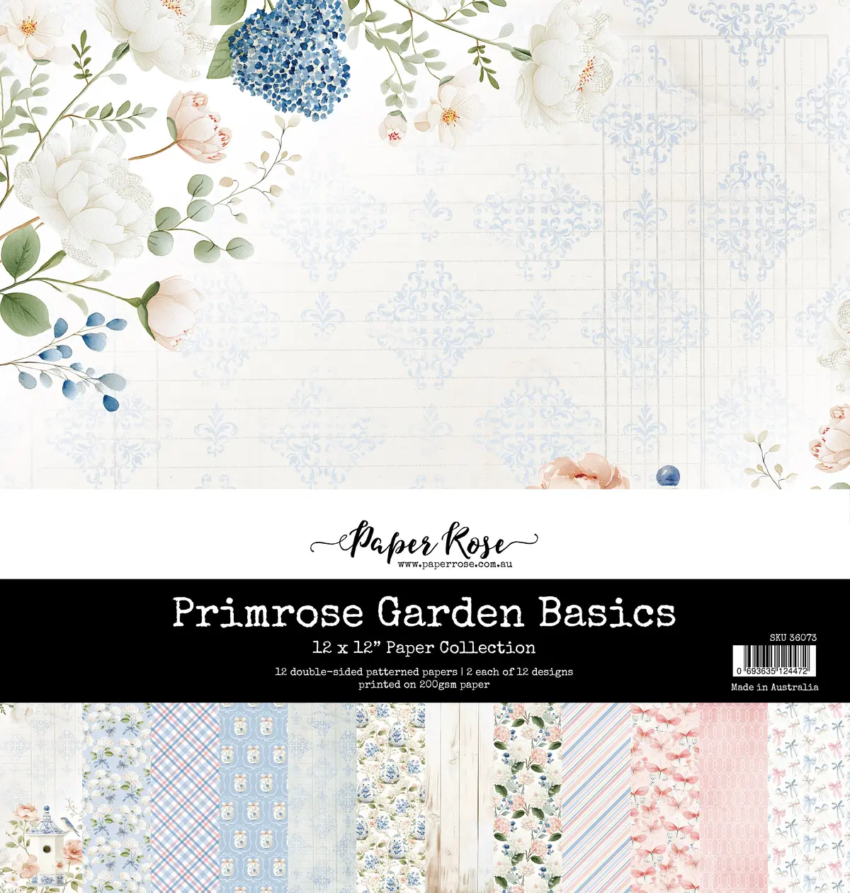 Primrose Garden Easter Basics 12X12 Paper Collection 36073 1