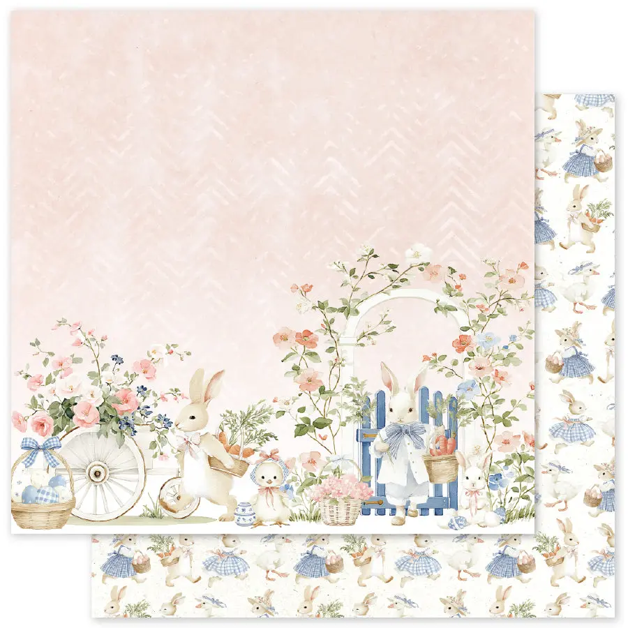 Primrose Garden Easter F 12X12 Paper (12 Pc Bulk Pack) 36058 1