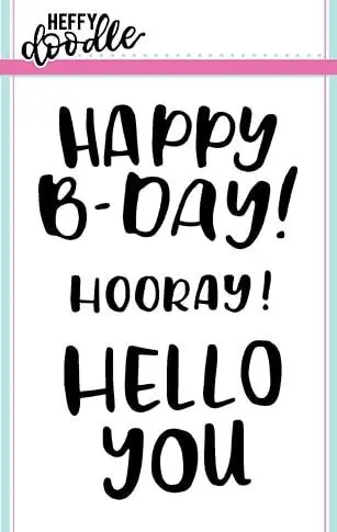 Big Bold Words Stamps 1