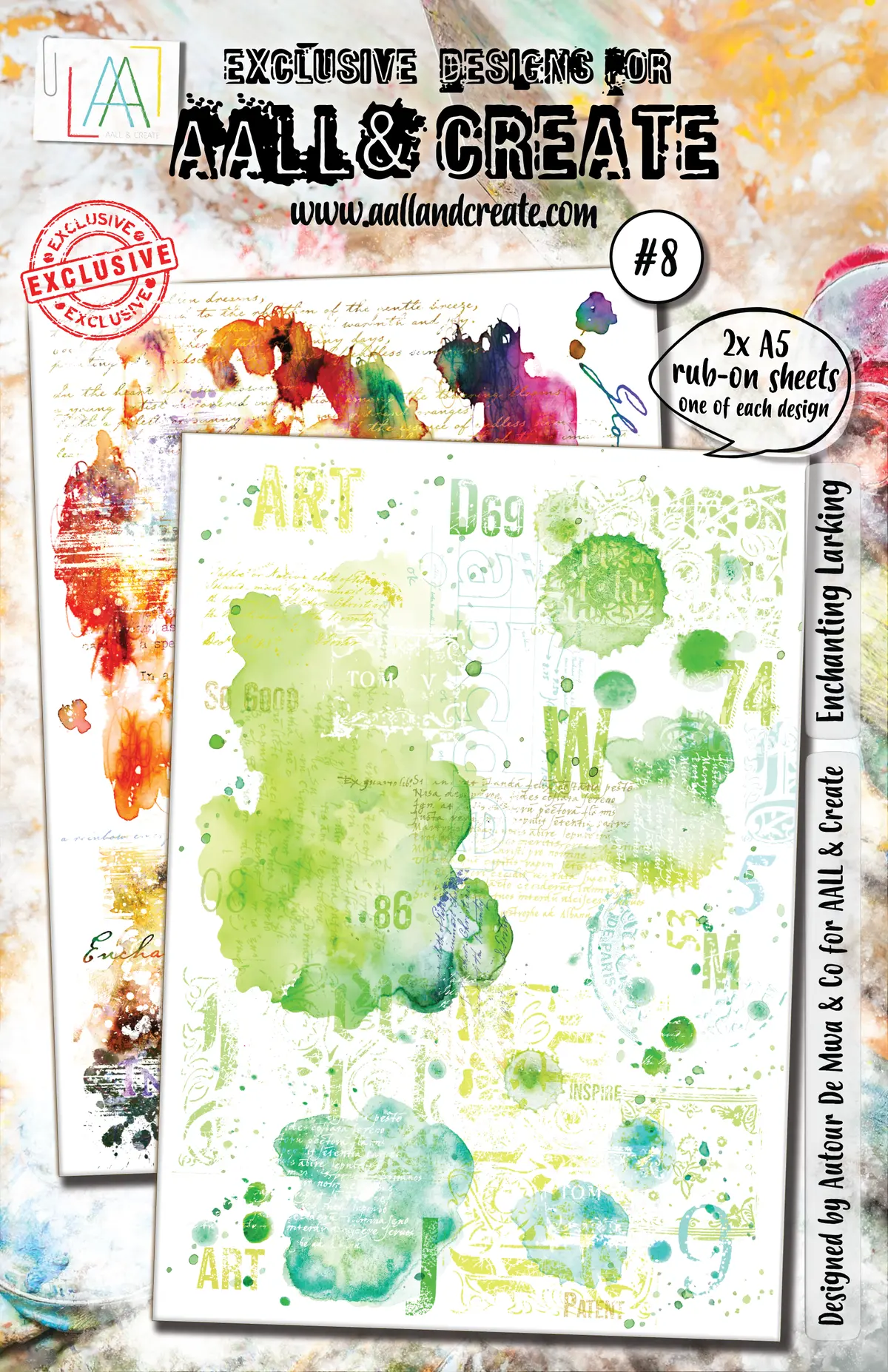 Aall And Create Rub-Ons - Enchanting Larking 1