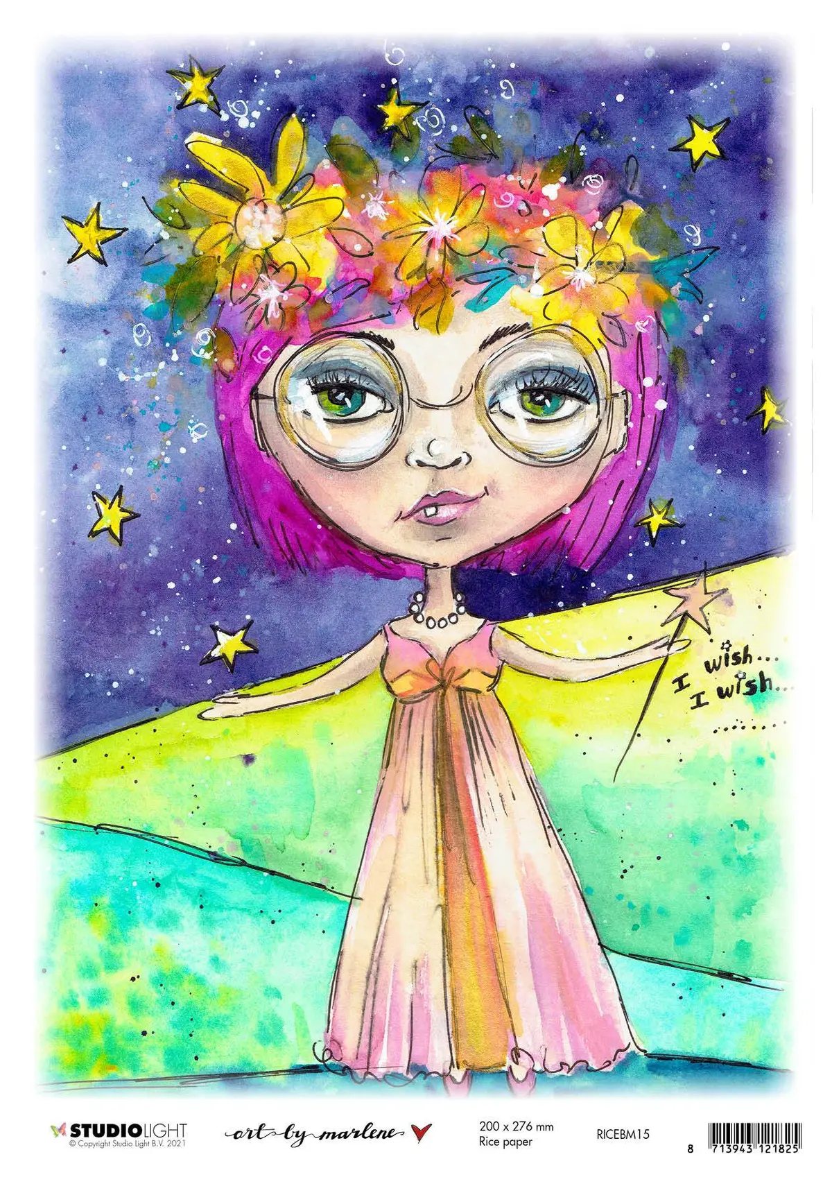 Art By Marlene Rice Paper Marlene's World Nr.15 1