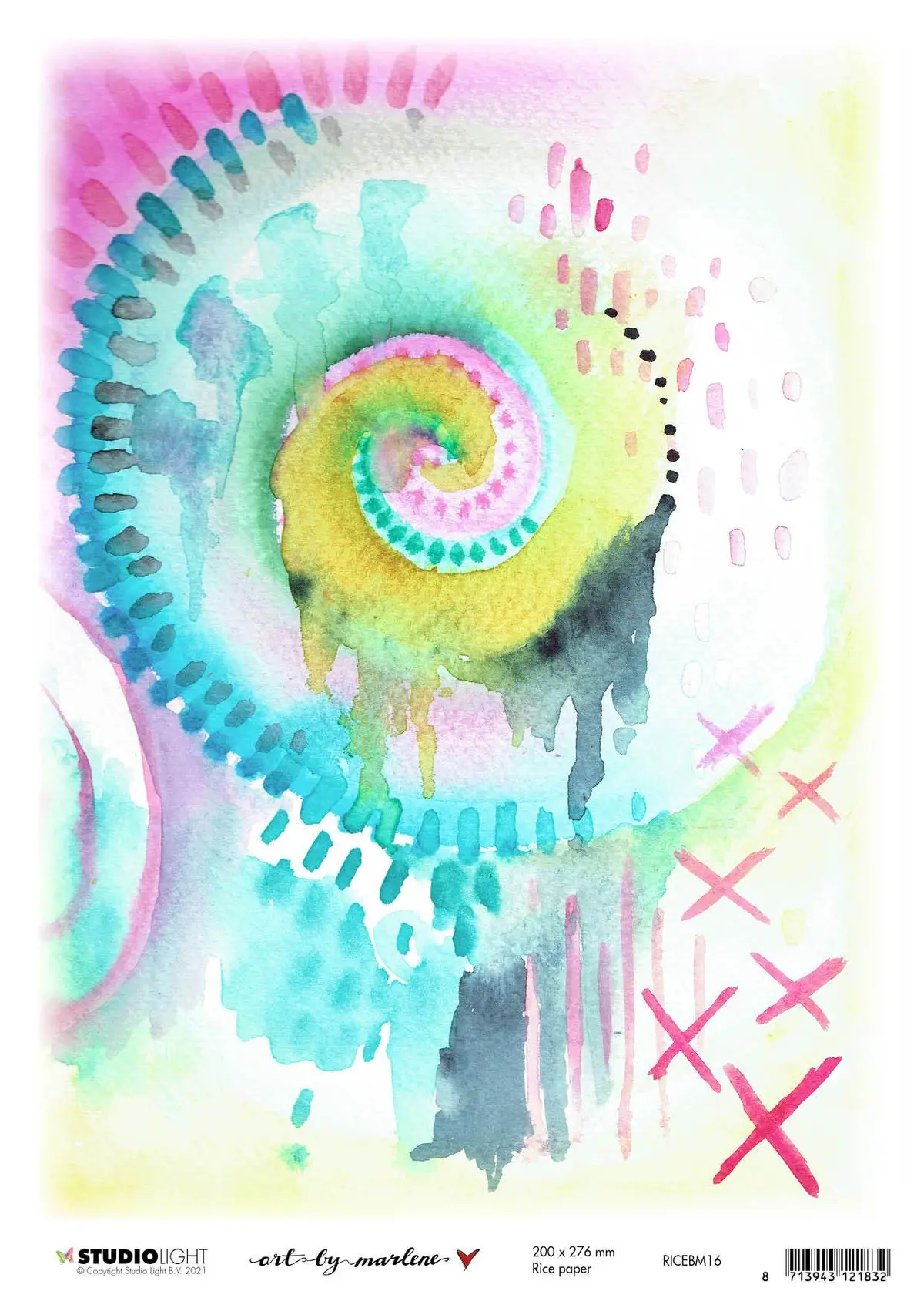 Art By Marlene Rice Paper Marlene's World Nr.16 1