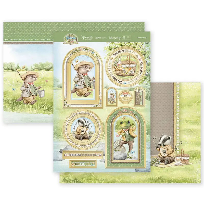 Gone Fishing Luxury Topper Set 1