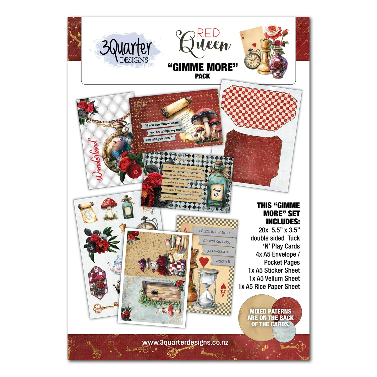 3Quarter Designs Red Queen - Gimme More Pack 1