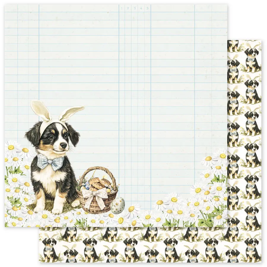 Rustic Easter D 12 X 12 Paper (12 Pc Bulk Pack) 34176 1