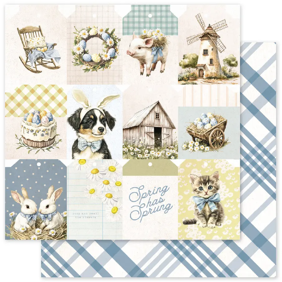 Rustic Easter E 12 X 12 Paper (12 Pc Bulk Pack) 34179 1