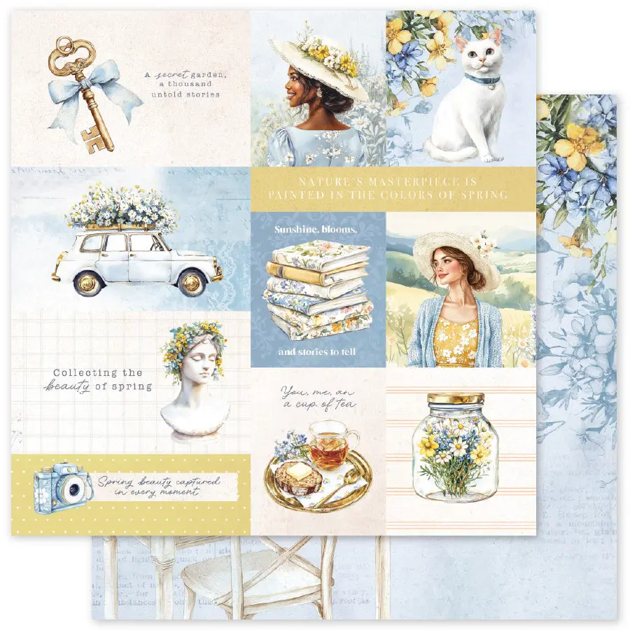 Rustic Spring A 12 X 12 Paper (12 Pc Bulk Pack) 34233 1