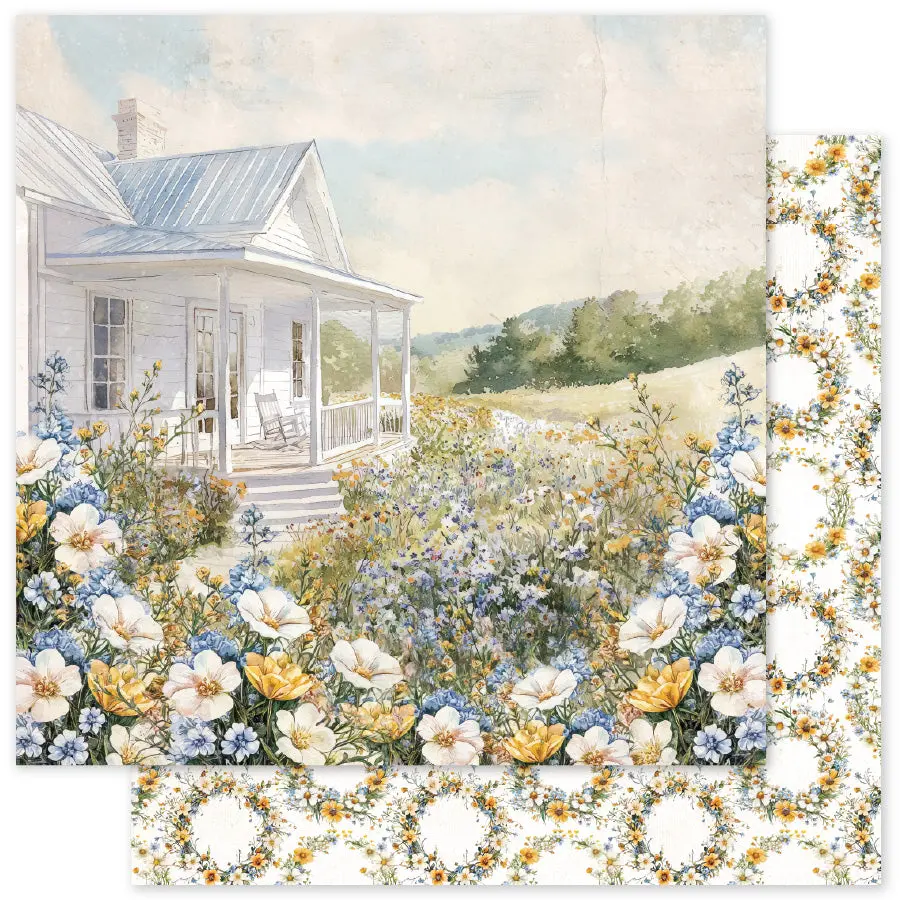 Rustic Spring D 12 X 12 Paper (12 Pc Bulk Pack) 34242 1