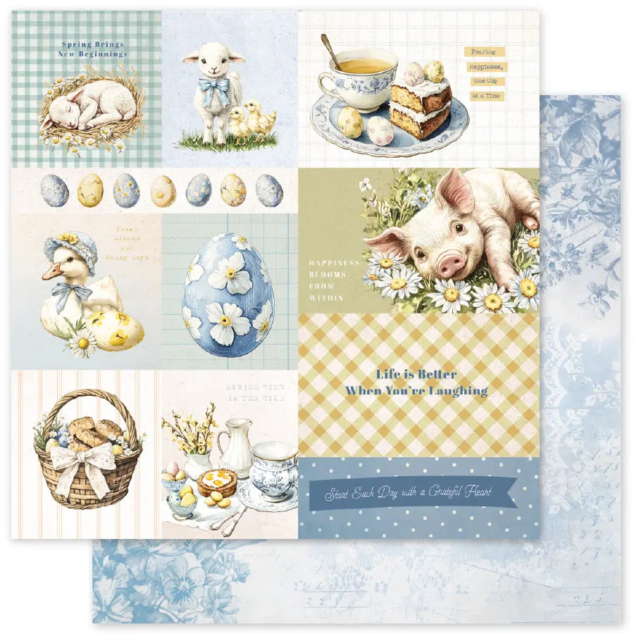 Rustic Spring E 12 X 12 Paper (12 Pc Bulk Pack) 34245 1