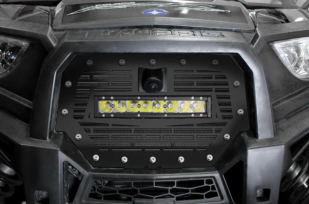 Custom Grille For Polaris Rzr 1000 Ride Command With Led Light Bar (2017-2018) 1