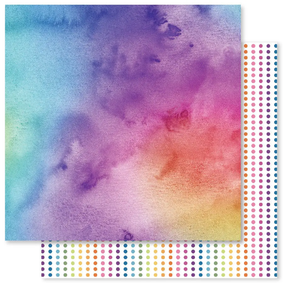 Rainbow Twirl B 12X12 Paper (12Pc Bulk Pack) 30435 1