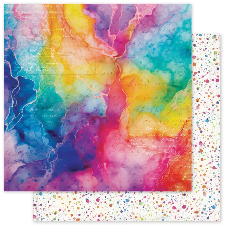 Rainbow Village C 12X12 Paper (12 Pc Bulk Pack) 35496 1