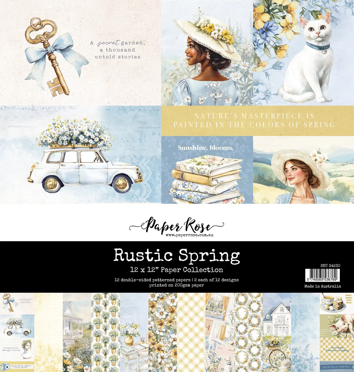 Rustic Spring 12X12 Paper Collection 34230 1