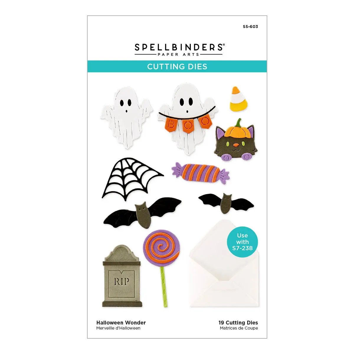 Halloween Wonder Etched Dies From The Envelope Of Wonder Collection 1