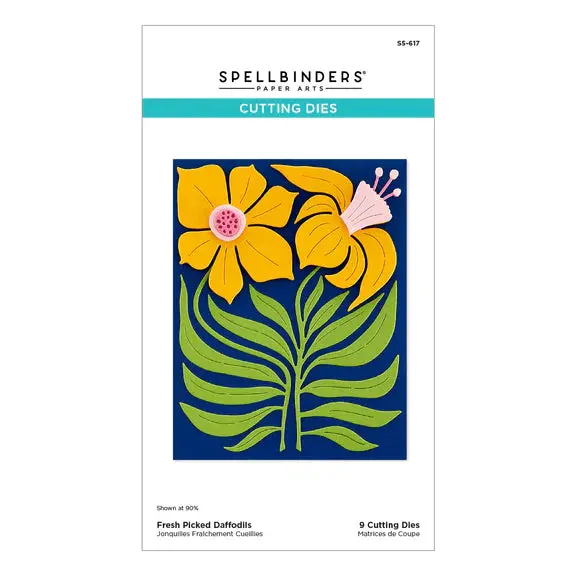 Fresh Picked Daffodils Etched Dies From The Fresh Picked Collection 1