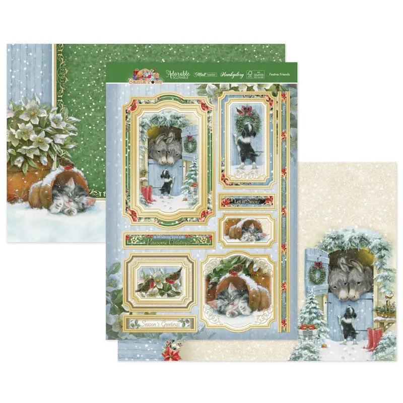 Festive Friends Luxury Topper Set 1