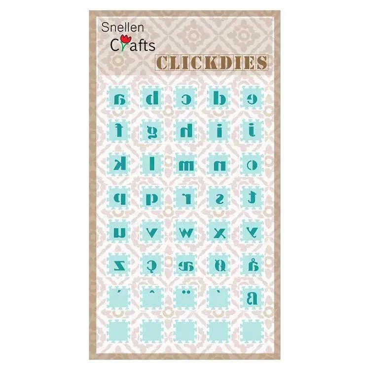 Snellen Crafts Click Dies Alphabet 2 1