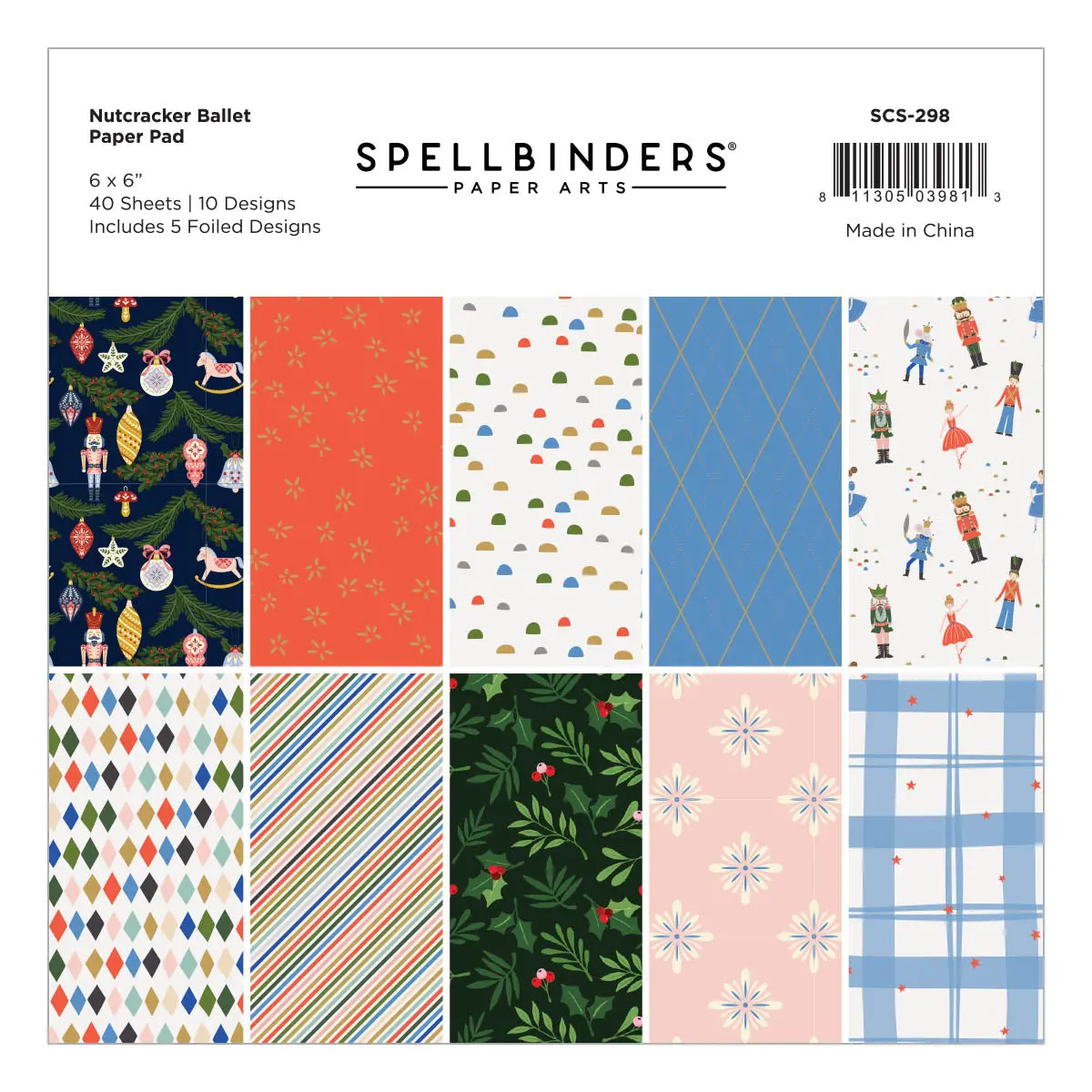 Nutcracker Ballet Paper Pad From The Nutcracker Sweet Collection 1