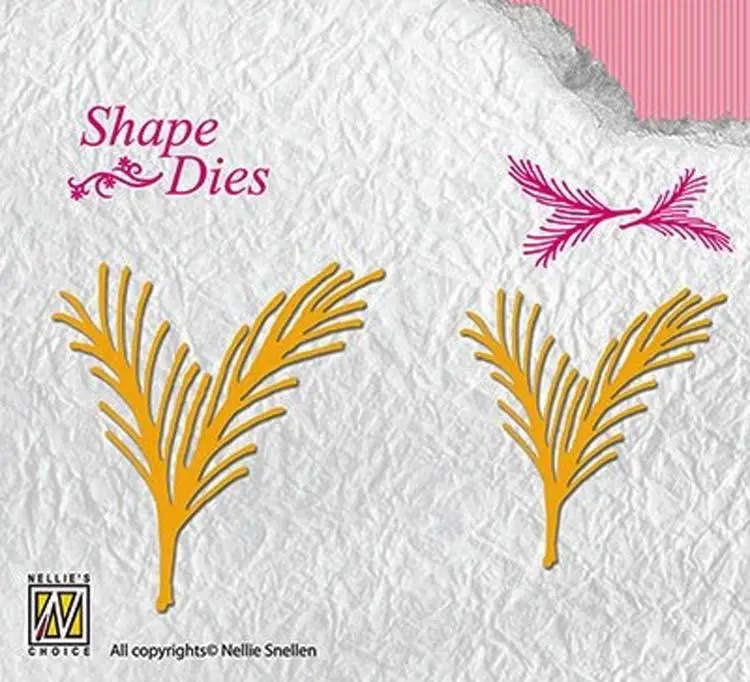 Nellie's Choice - Shape Die Conifer Branches 1