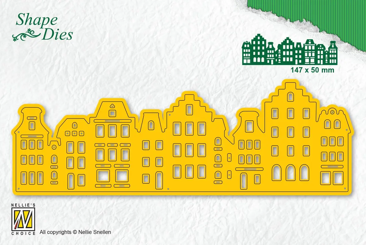Shape Die Vintage Houses 1