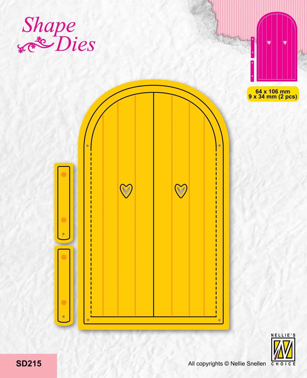 Nellie's Choice Shape Die - Door 1