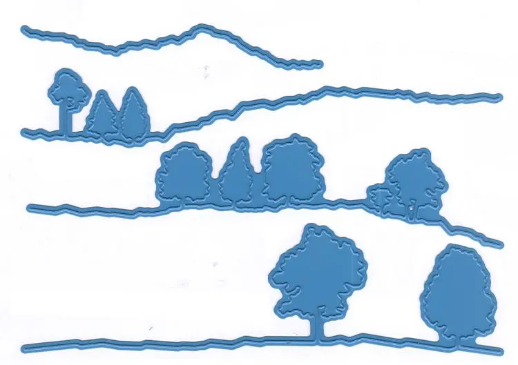 Nellie's Choice - Shape Die Landscape Scenes 1 1