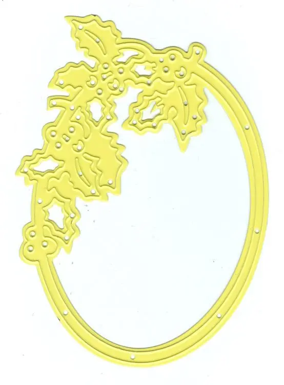Shape Die Lene Design - Holly Frame 1