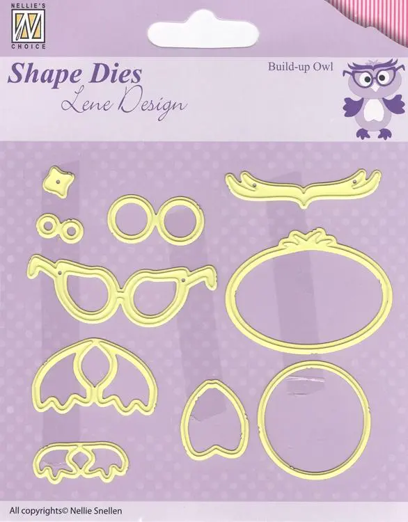Shape Die - Build Up Owl 1