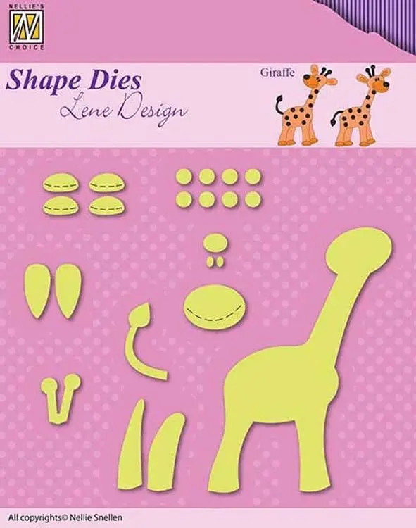 Nellie's Choice - Shape Die Giraffe 1