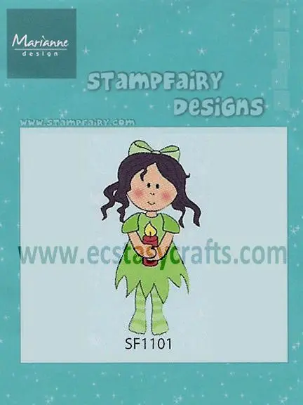 Stampfairy Cling Stamp - Betty Christmas 1