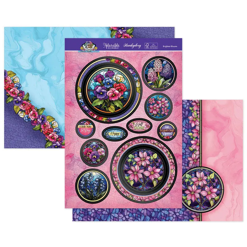 Brightest Blooms Luxury Topper Set 1