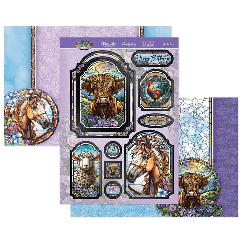 On The Farm Luxury Topper Set 1
