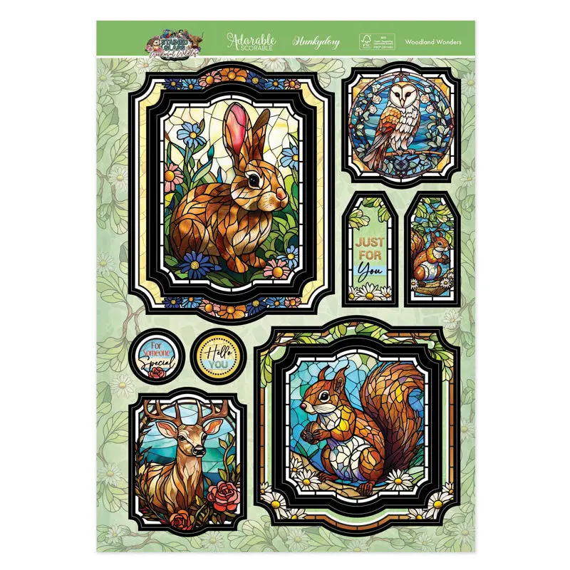 Woodland Wonders Luxury Topper Set 2