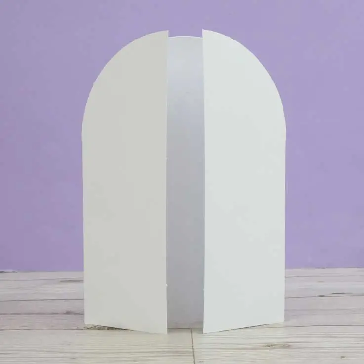 Luxury Shaped Card Blanks & Envelopes - Arch Gatefold 1