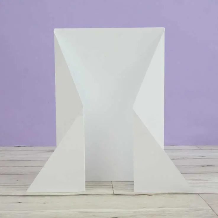 Luxury Shaped Card Blanks & Envelopes - Zig-Zag Gatefold 1