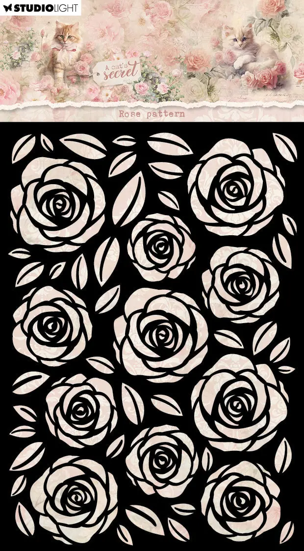 Sl Mask Rose Pattern A Cat's Secret 1 Pieces 1