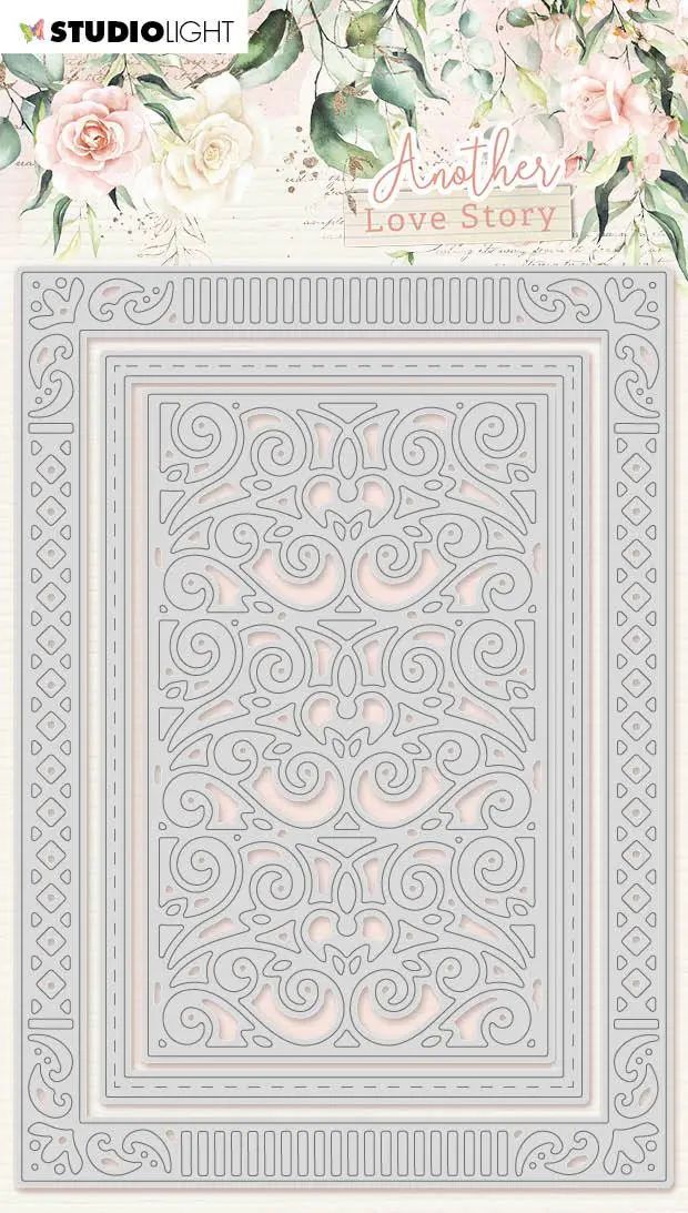 Sl Cutting Die Romantic Garden Another Love Story 105X148mm Nr.1 1