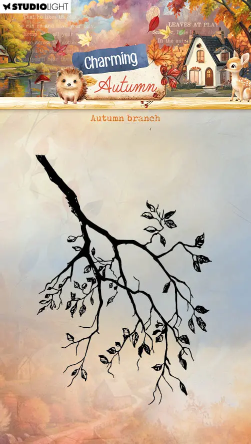 Sl Clear Stamps Autumn Branch Charming Autumn 1 Piece 1