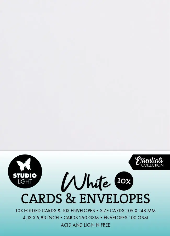 Sl Cards & Envelopes White A6 Consumables 20 Pc 1