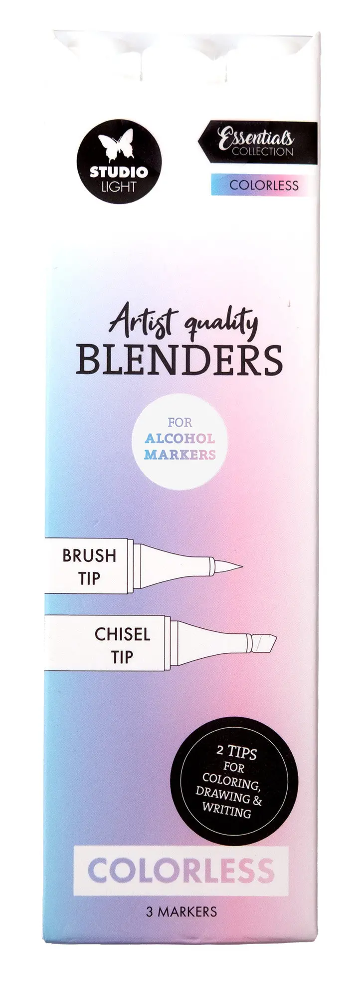 Sl Alcohol Markers Colorless Blenders Essentials 45X151x13mm 3 Pieces 1