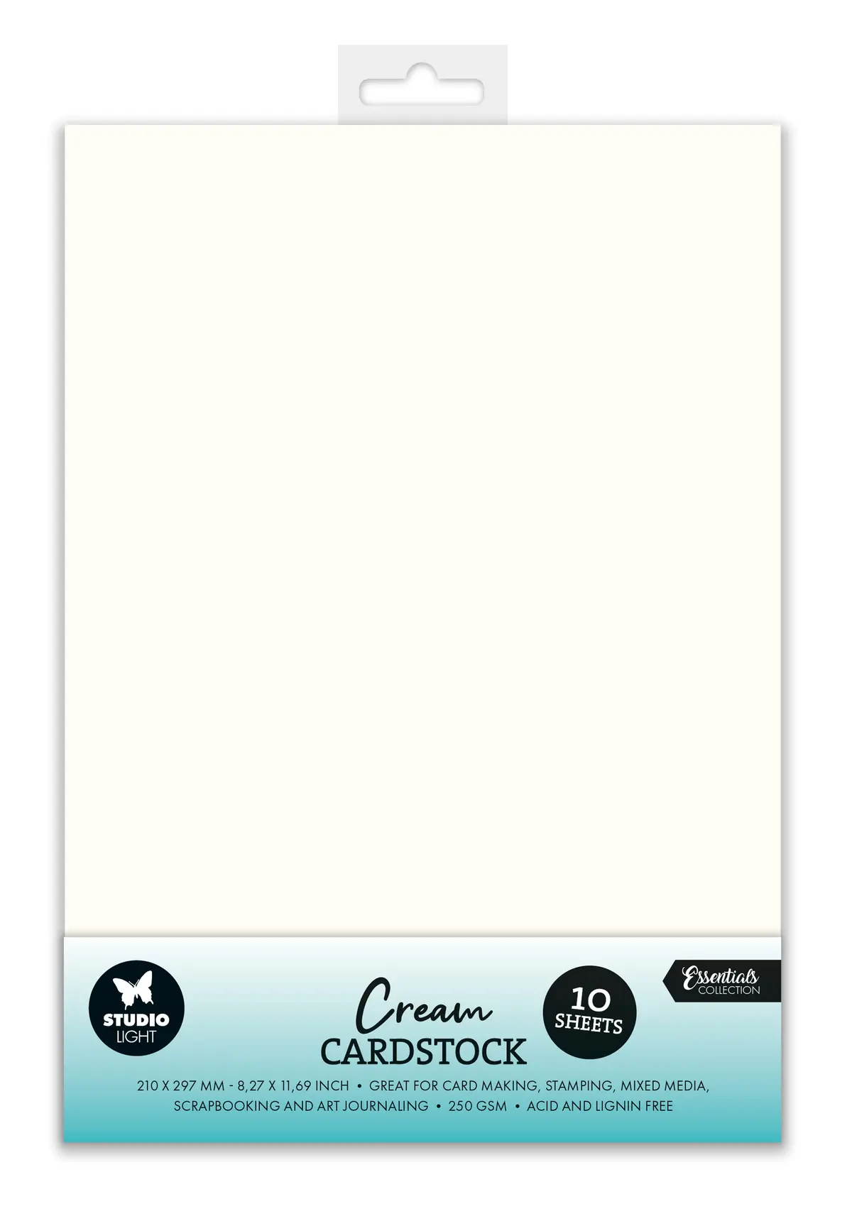 Sl Paper Set Consumables Cream Cardstock 250 Gsm 10 Sh 1