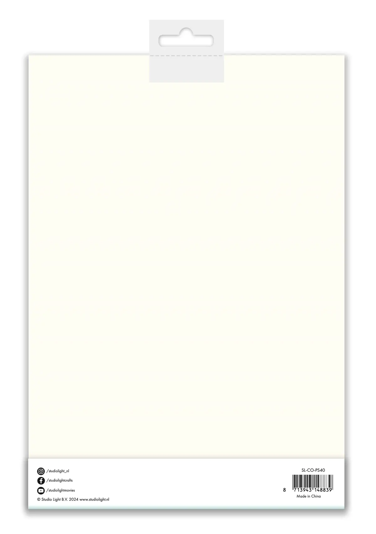 Sl Paper Set Consumables Cream Cardstock 250 Gsm 10 Sh 2