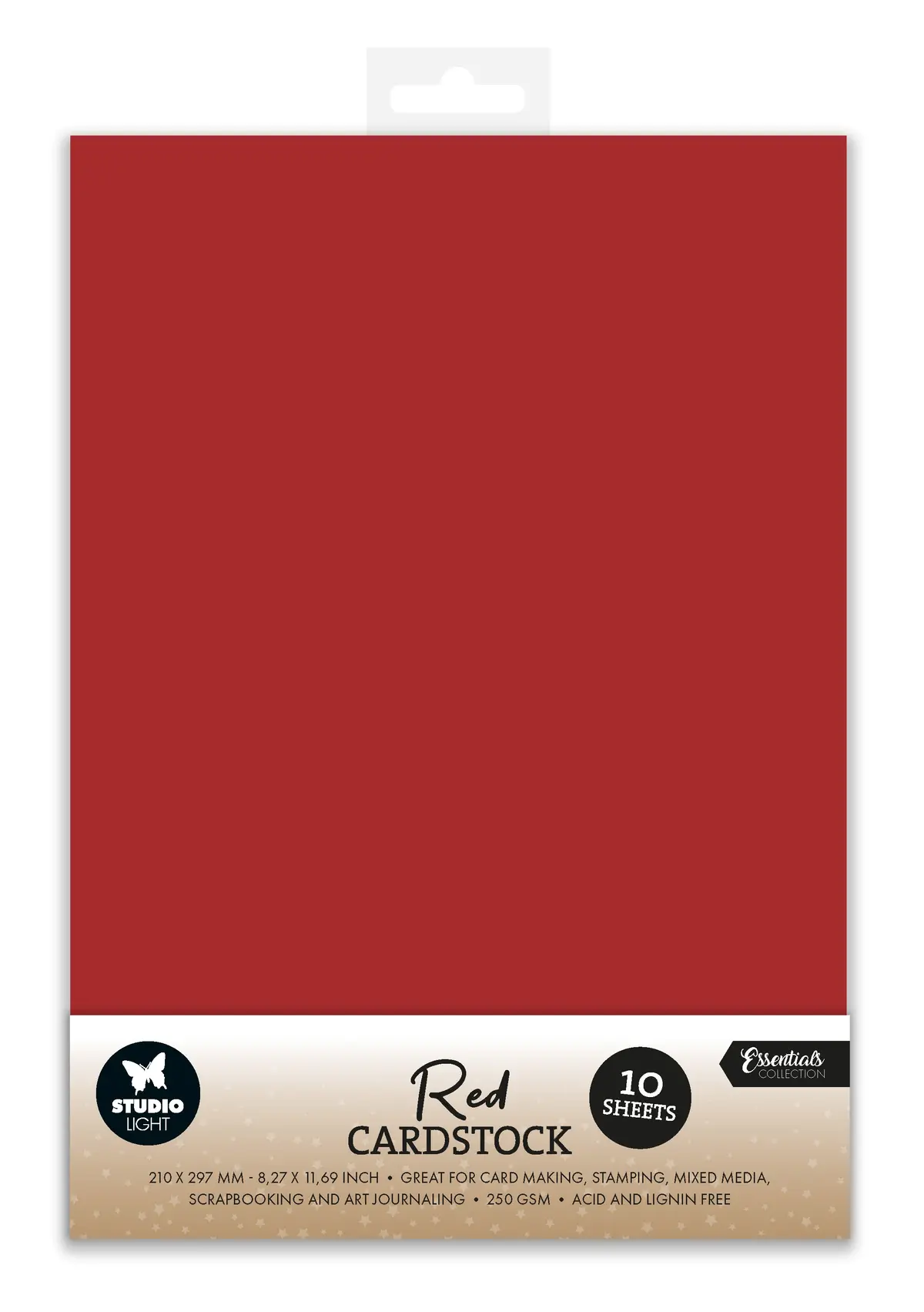 Sl Paper Set Christmas Red Consumables 10 Sheets 1