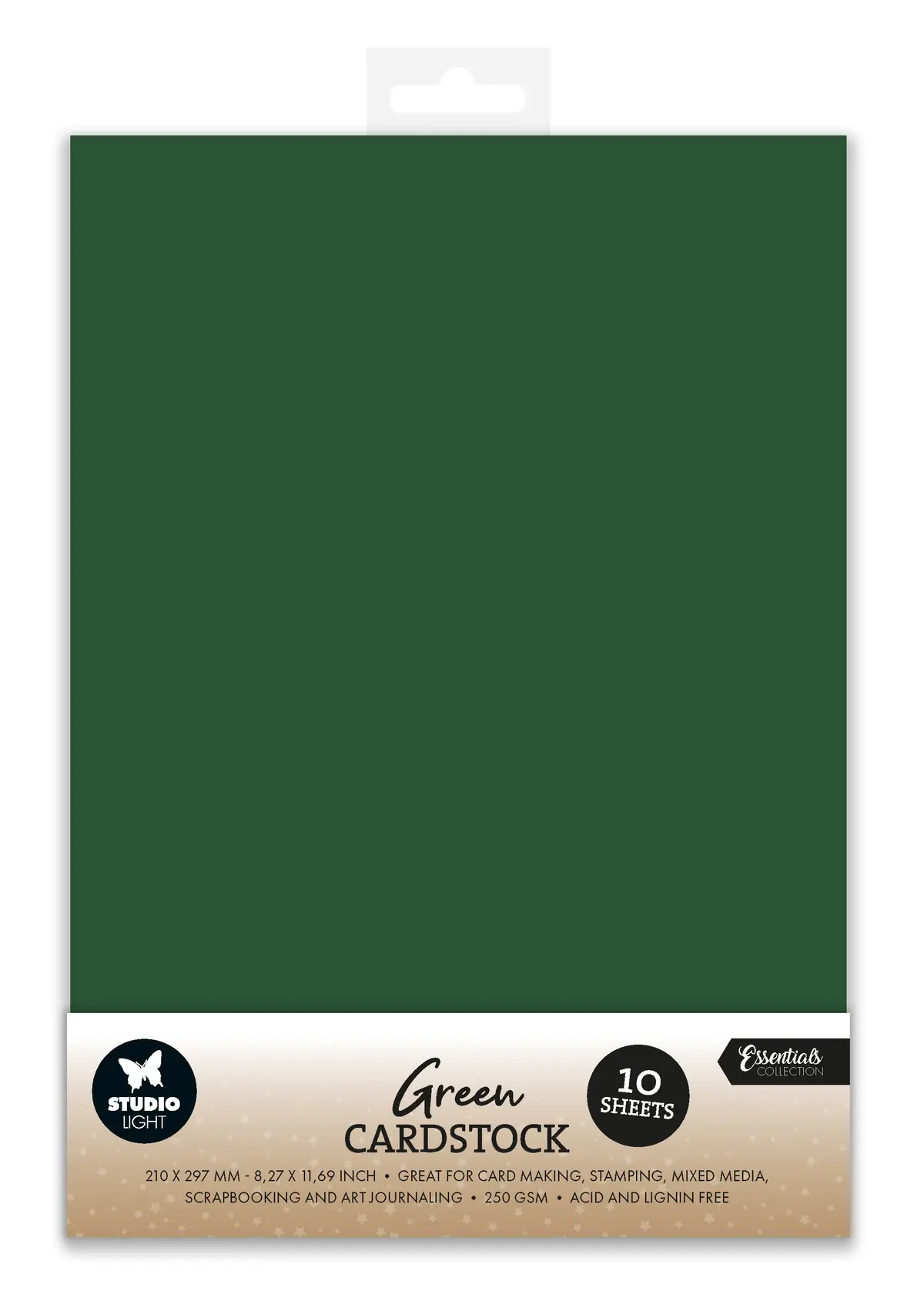 Sl Paper Set Christmas Green Consumables 10 Sheets 1