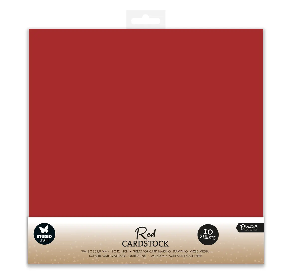 Sl Paper Set Christmas Red Consumables 10 Sheets 1