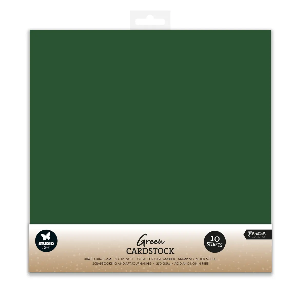 Sl Paper Set Christmas Green Consumables 10 Sheets 1