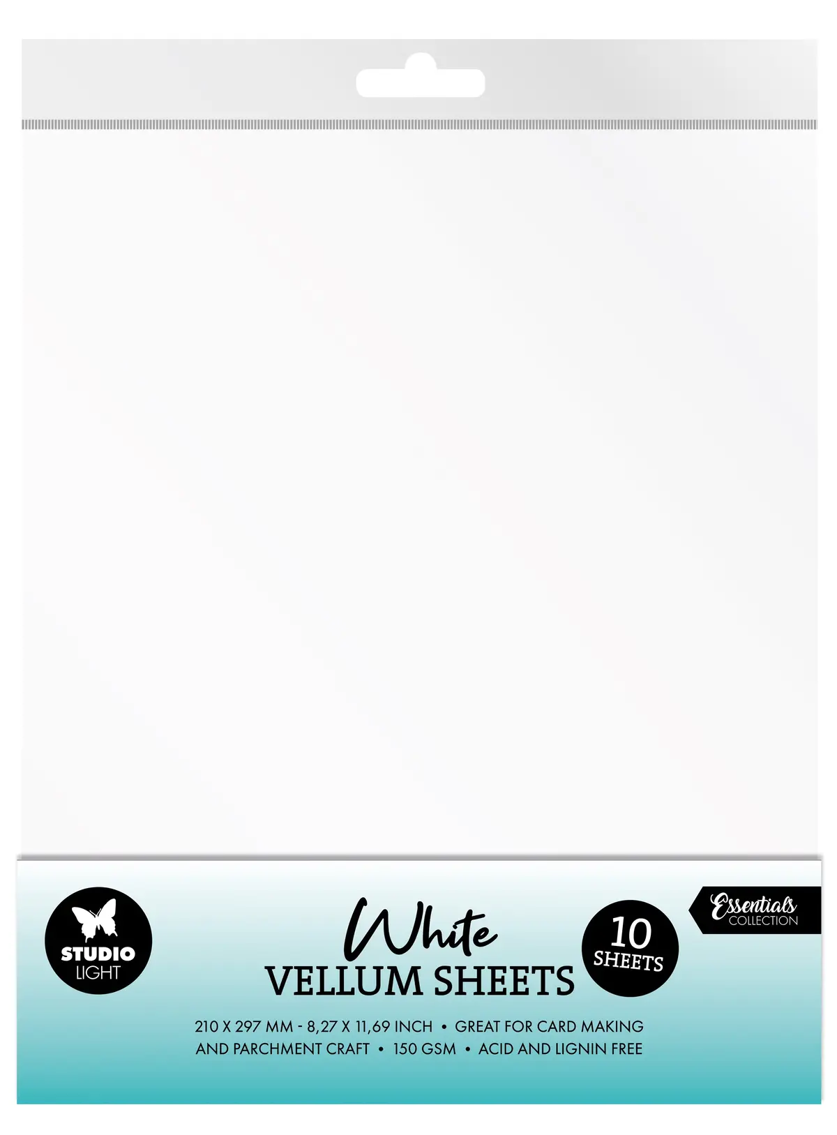 Sl Vellum Sheets 150 Gsm White Essentials 10 Sh 1